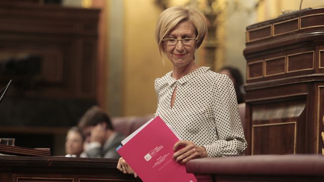 Rosa Díez respalda al presidente de la Comunidad de Madrid y defiende regular el derecho a la huelga