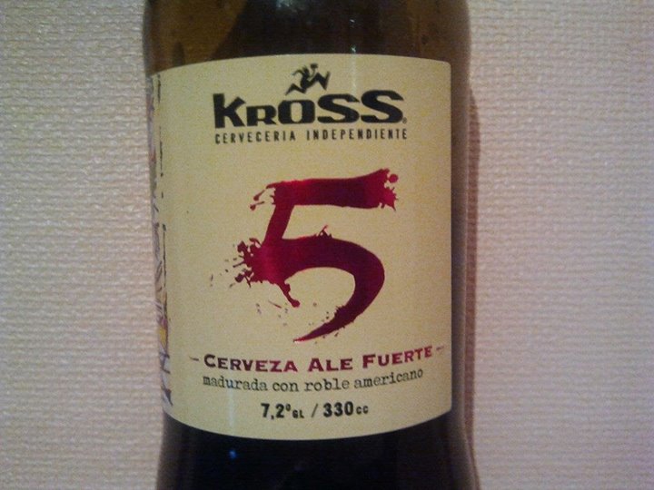 Kross 5, madurada con roble americano, esta de la ...