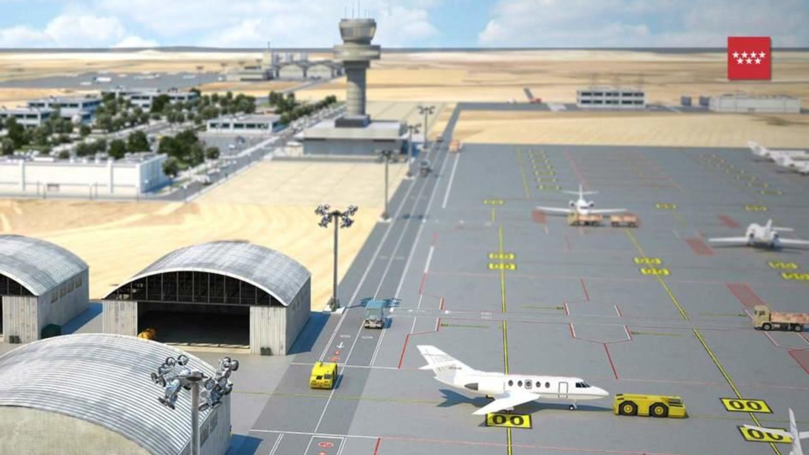 Aeropuertos: El nuevo aeropuerto privado de Madrid, todo un pelotazo para condes y duques