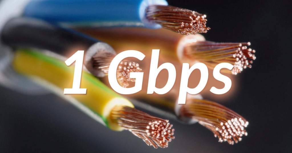 El cobre dará hasta 1 Gbps gracias a la tecnología G.fast