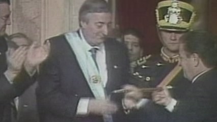 El bastó presidencial de l'Argentina el fabrica Juan Carlos Pallarols, un orfebre que té origen català