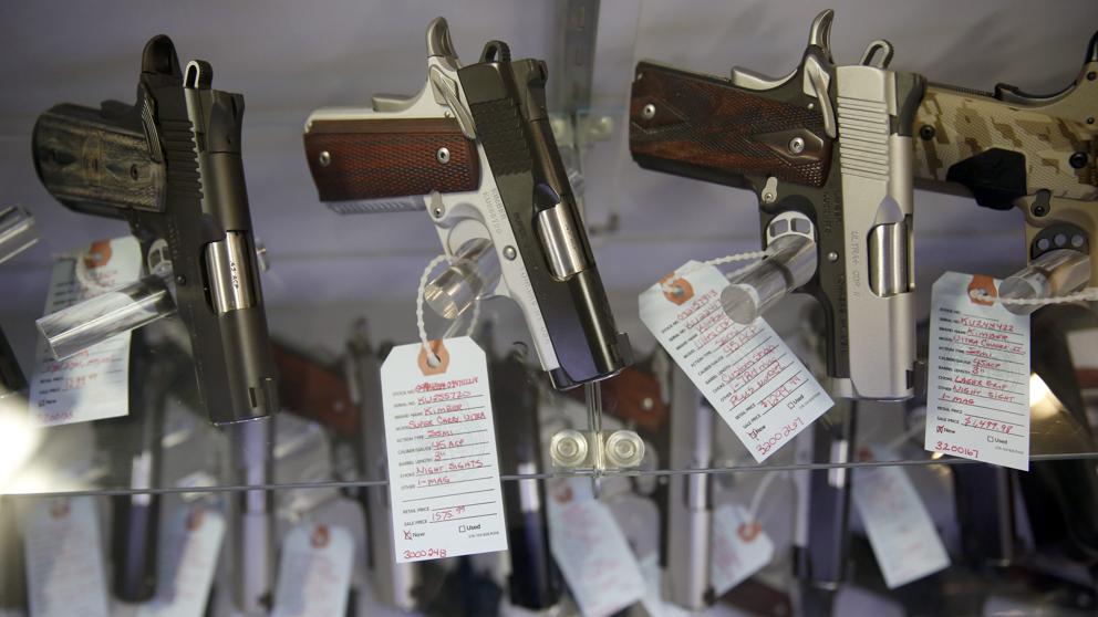 Las pistolas, lo más vendido en el 'Black Friday' en EE.UU.