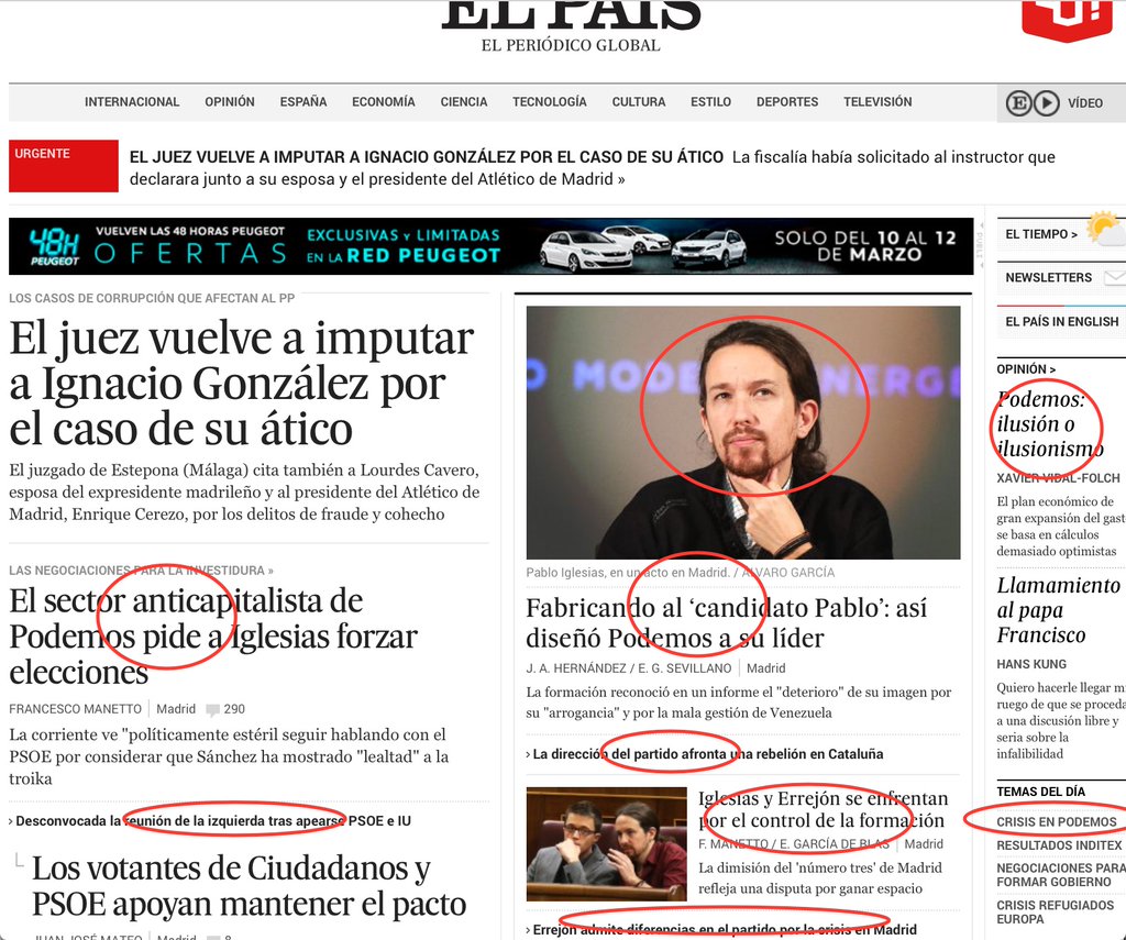 manipulación elpaís