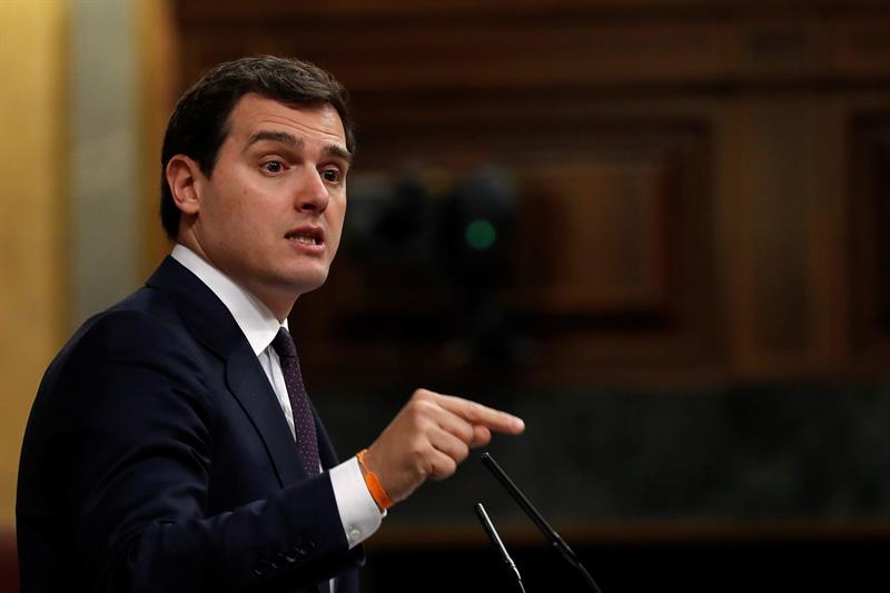 Albert Rivera le dice al Gobierno que el 'triunfalismo sobra' y reclama reformas laborales y fiscales